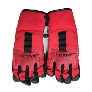 Oakley Red Winter Ski Snowboard Gloves Mens Size Large L Snowmobile
